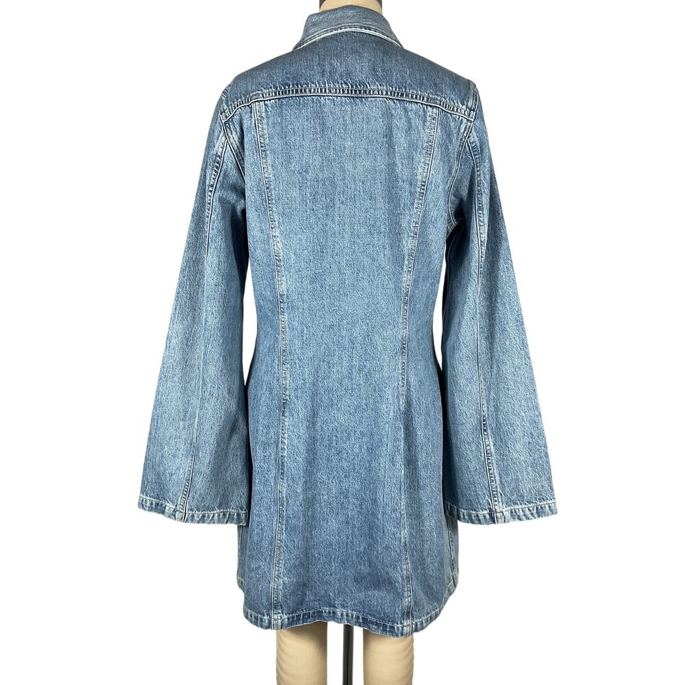 Citizens Of Humanity 'Danni' Blue Cotton Denim Dress Size M - Picture 3 of 6